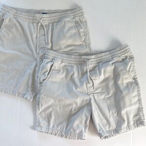 Men's Arizona 8” inseam Light Khaki Classic Fit Shorts size L